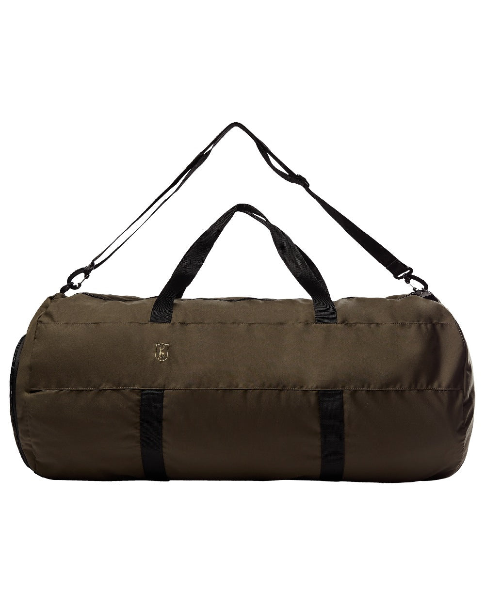 Fallen Leaf coloured Deerhunter Large Duffel Bag on white background #colour_fallen-leaf