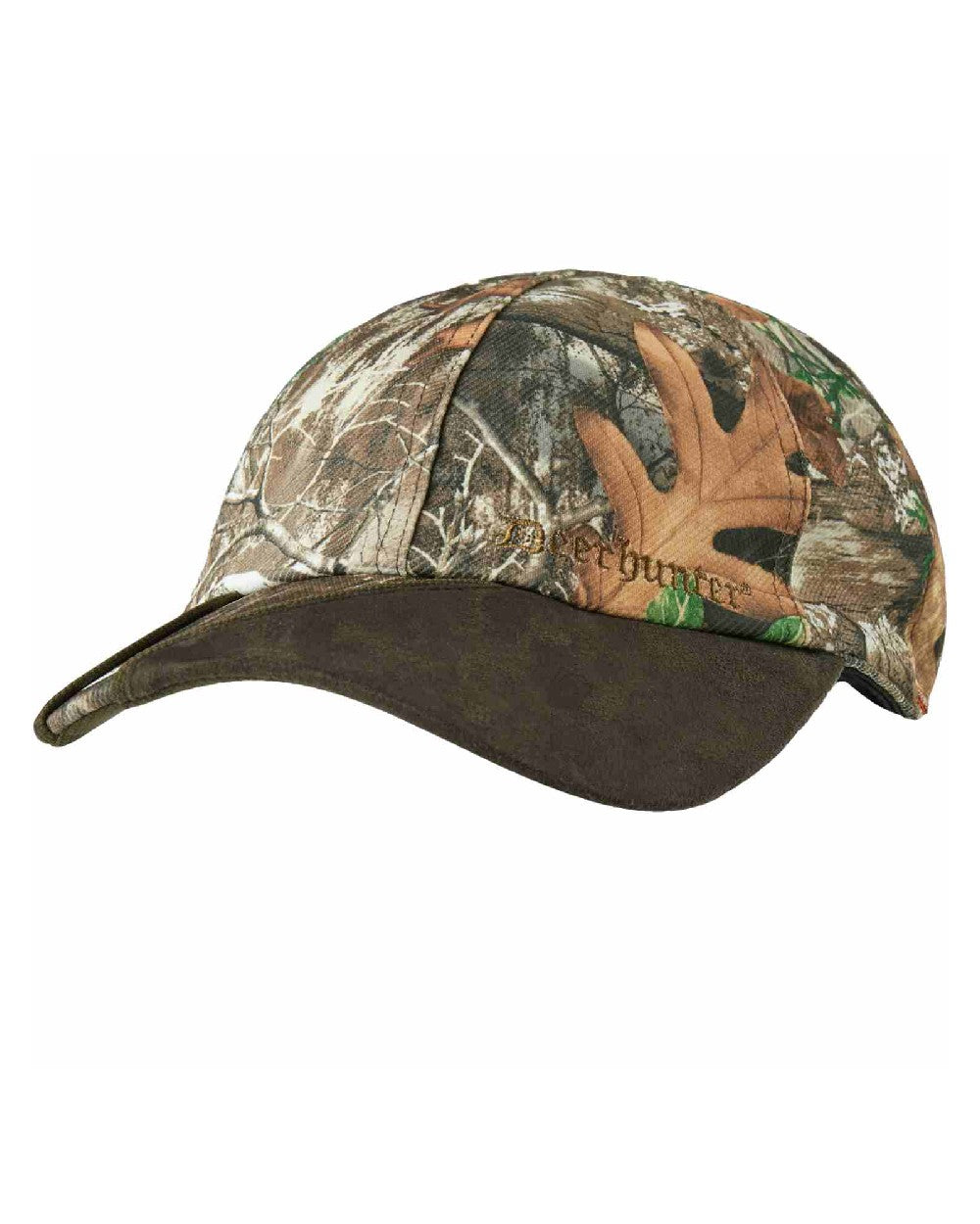 Edge Camo coloured Deerhunter Muflon Cap with Safety on white background #colour_edge-camo