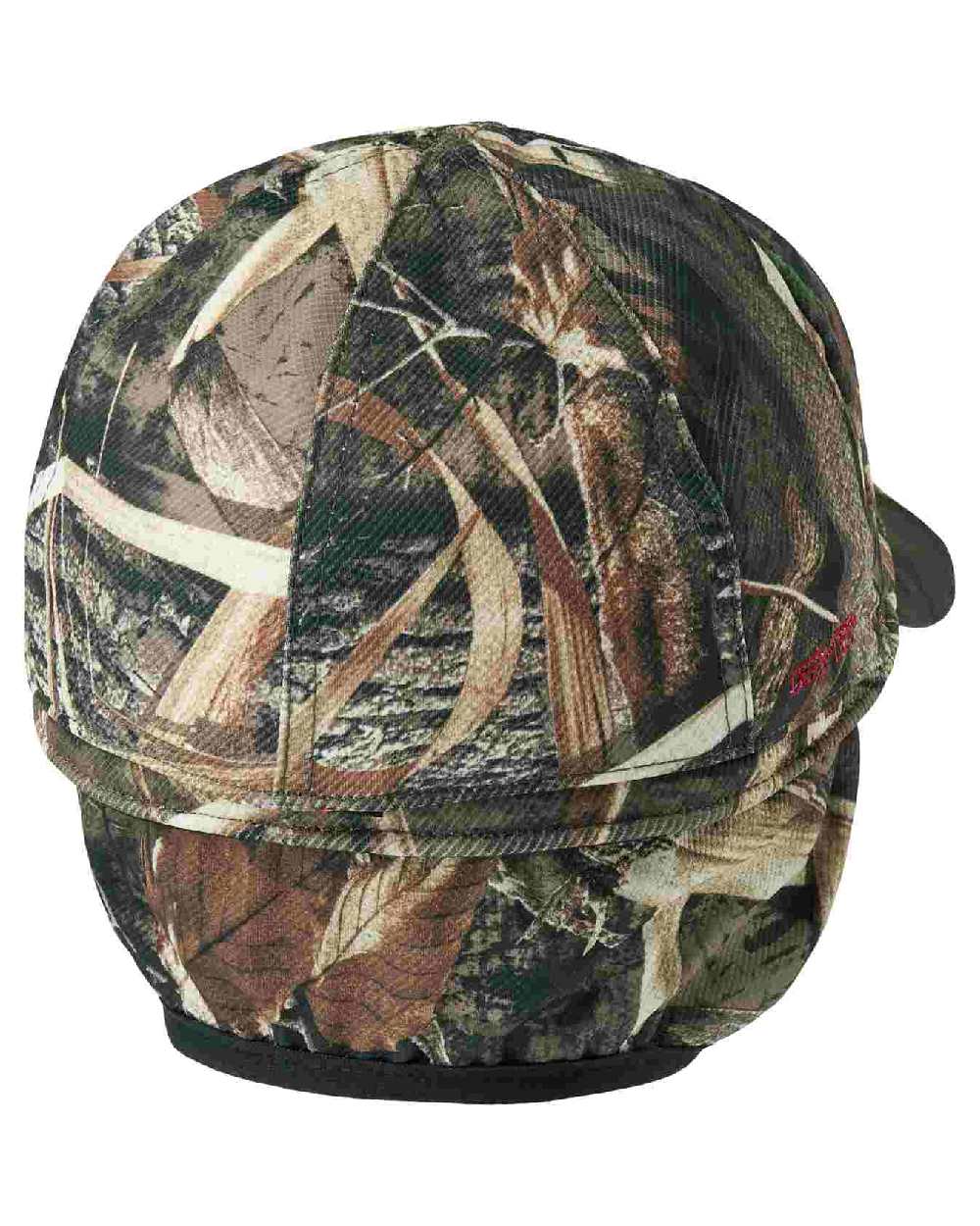 Edge Camo coloured Deerhunter Muflon Cap with Safety on white background #colour_edge-camo