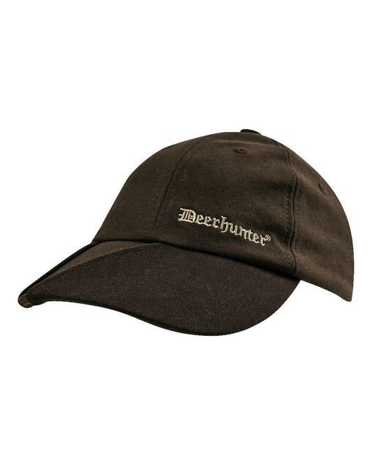 Brown coloured Deerhunter Muflon Extreme Cap on white background #colour_brown