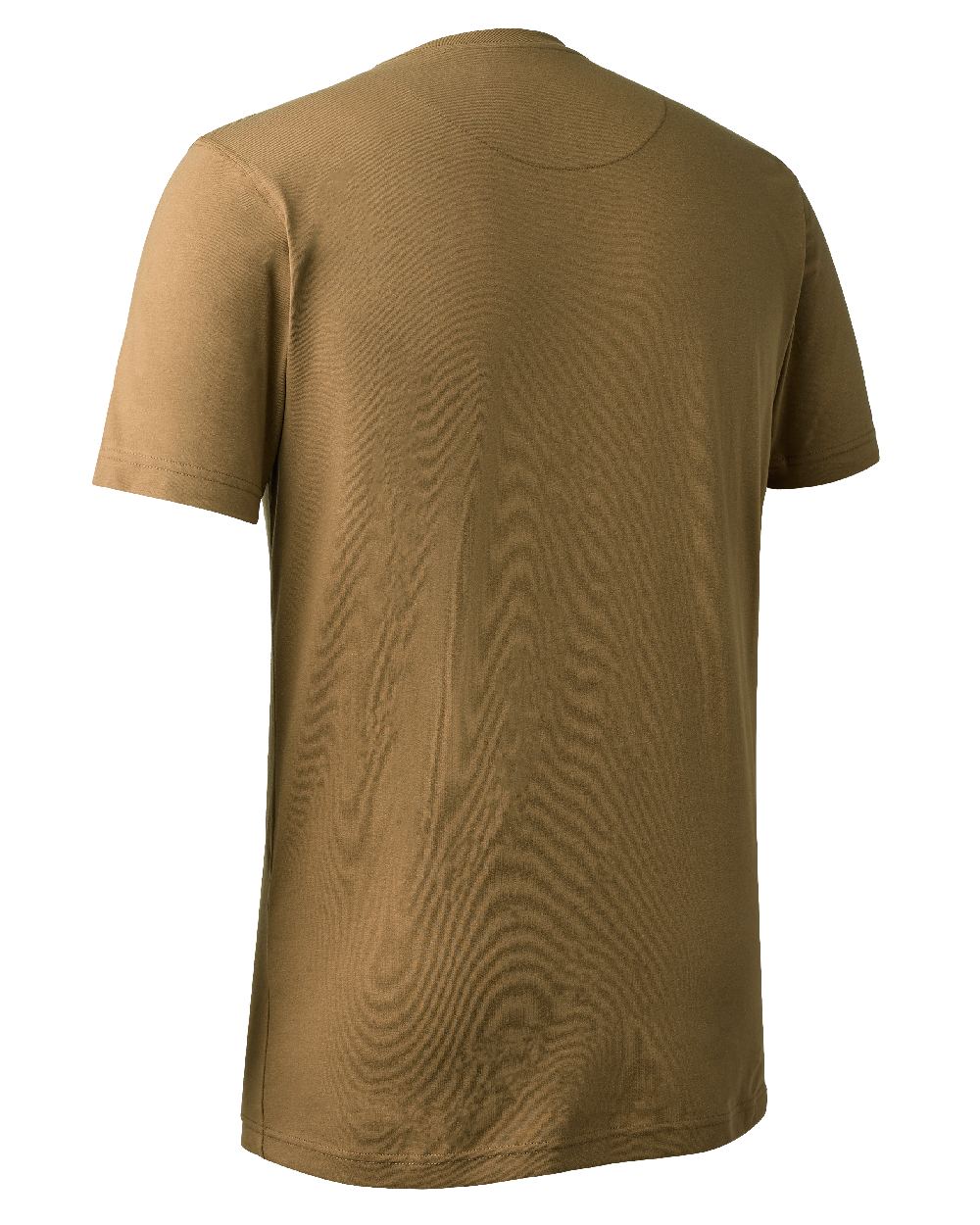 Butternut coloured Deerhunter Nolan T-Shirt on white background #colour_butternut