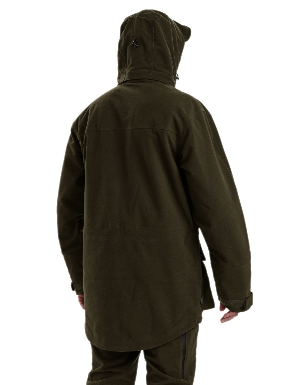 Peat Coloured Deerhunter PRO Gamekeeper Jacket on white background #colour_peat