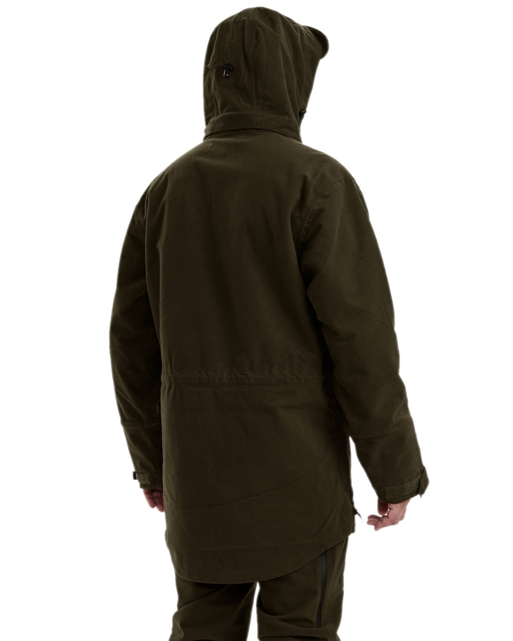 Peat Coloured Deerhunter PRO Gamekeeper Smock on white background #colour_peat