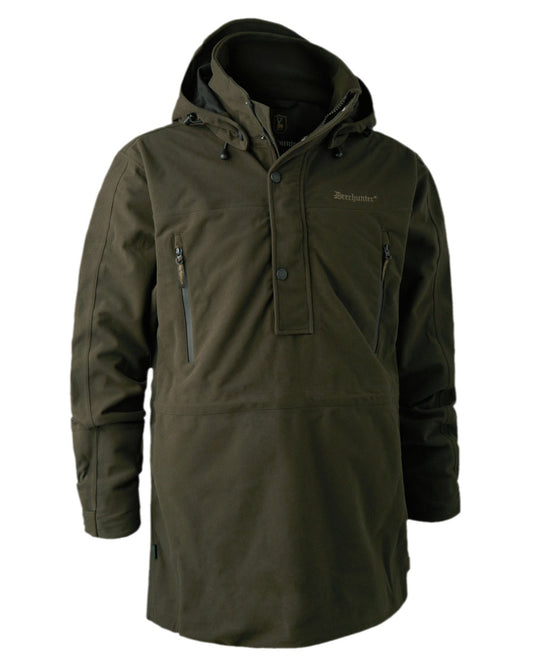 Peat Coloured Deerhunter PRO Gamekeeper Smock on white background #colour_peat