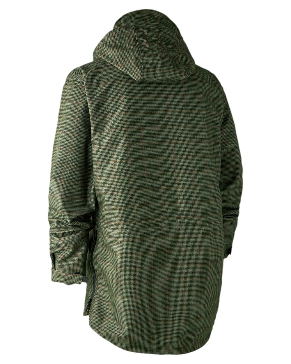 Turf Coloured Deerhunter PRO Gamekeeper Smock on mountain background #colour_turf