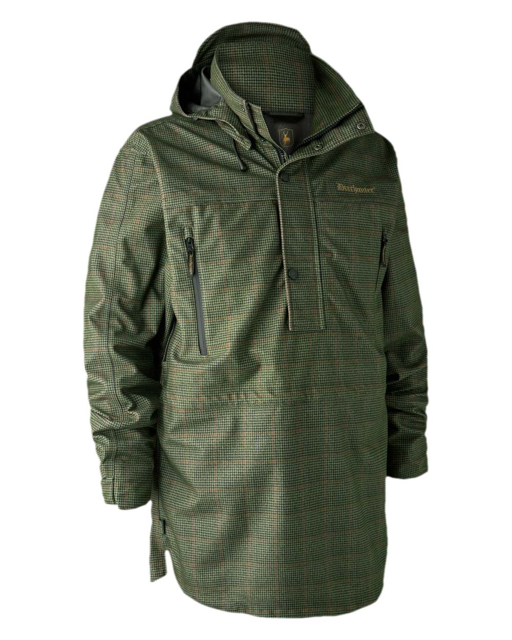 Turf Coloured Deerhunter PRO Gamekeeper Smock on white background #colour_turf