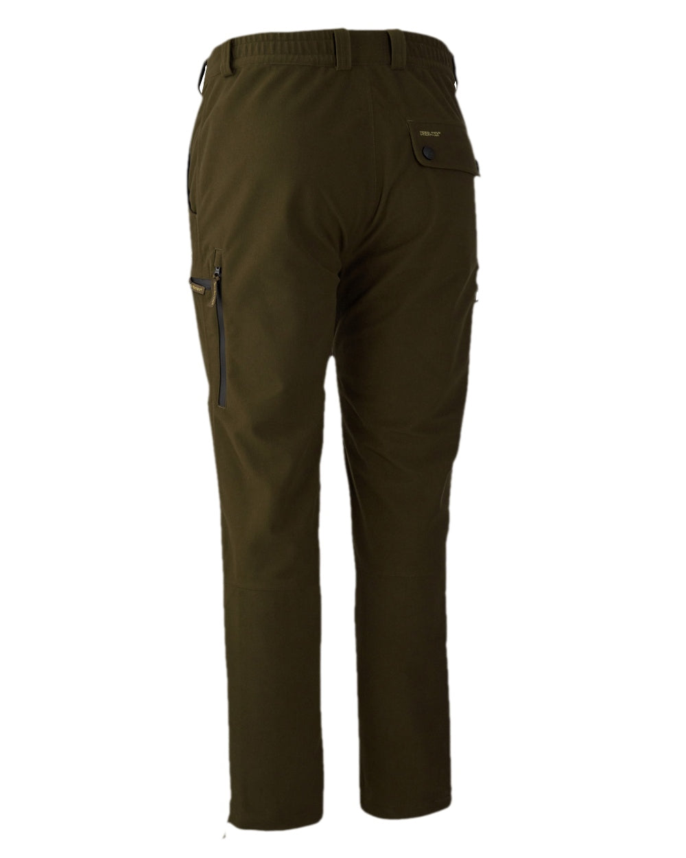 Peat Coloured Deerhunter Pro Gamekeeper Boot Trousers on white background #colour_peat