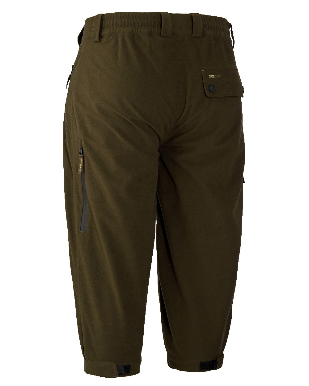 Peat coloured Deerhunter Pro Gamekeeper Breeks on white background #colour_peat