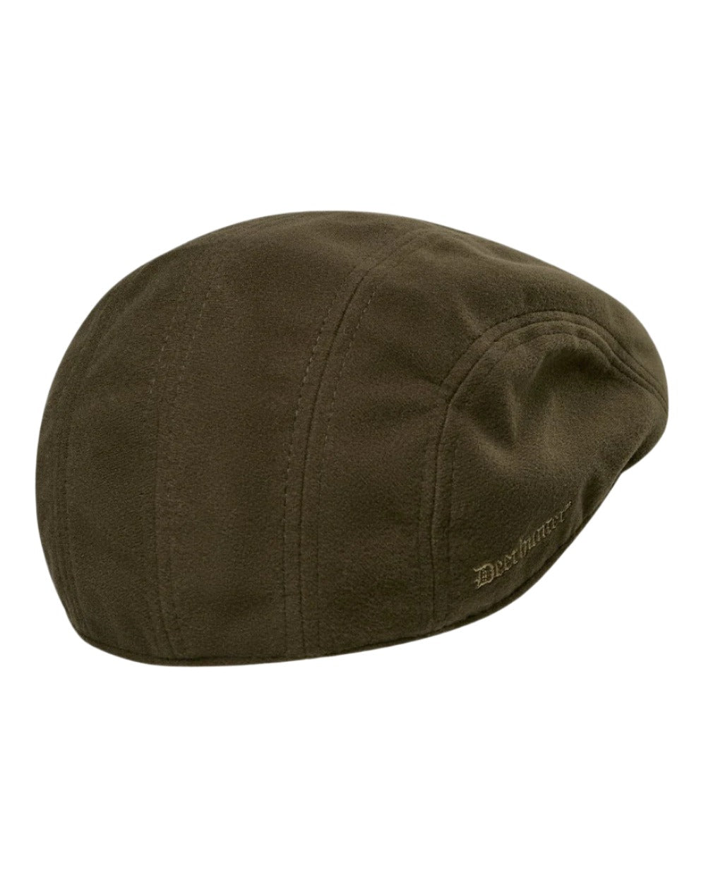 Peat coloured Deerhunter Pro Gamekeeper Flatcap on white background #colour_peat
