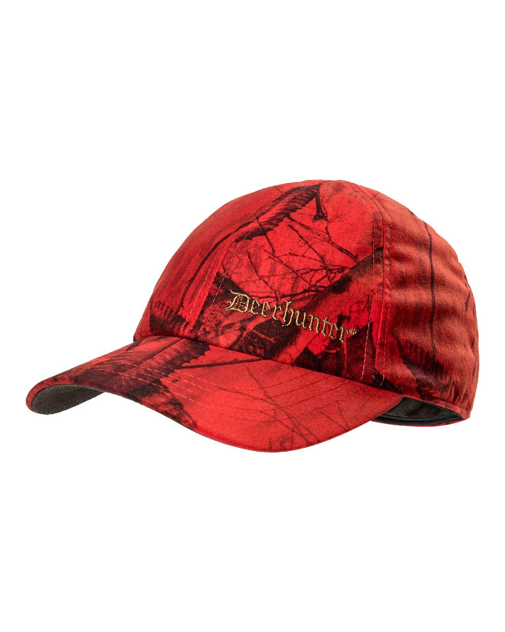 Realtree Edge Red coloured Deerhunter Ram Arctic Cap on white background #colour_realtree-edge-red