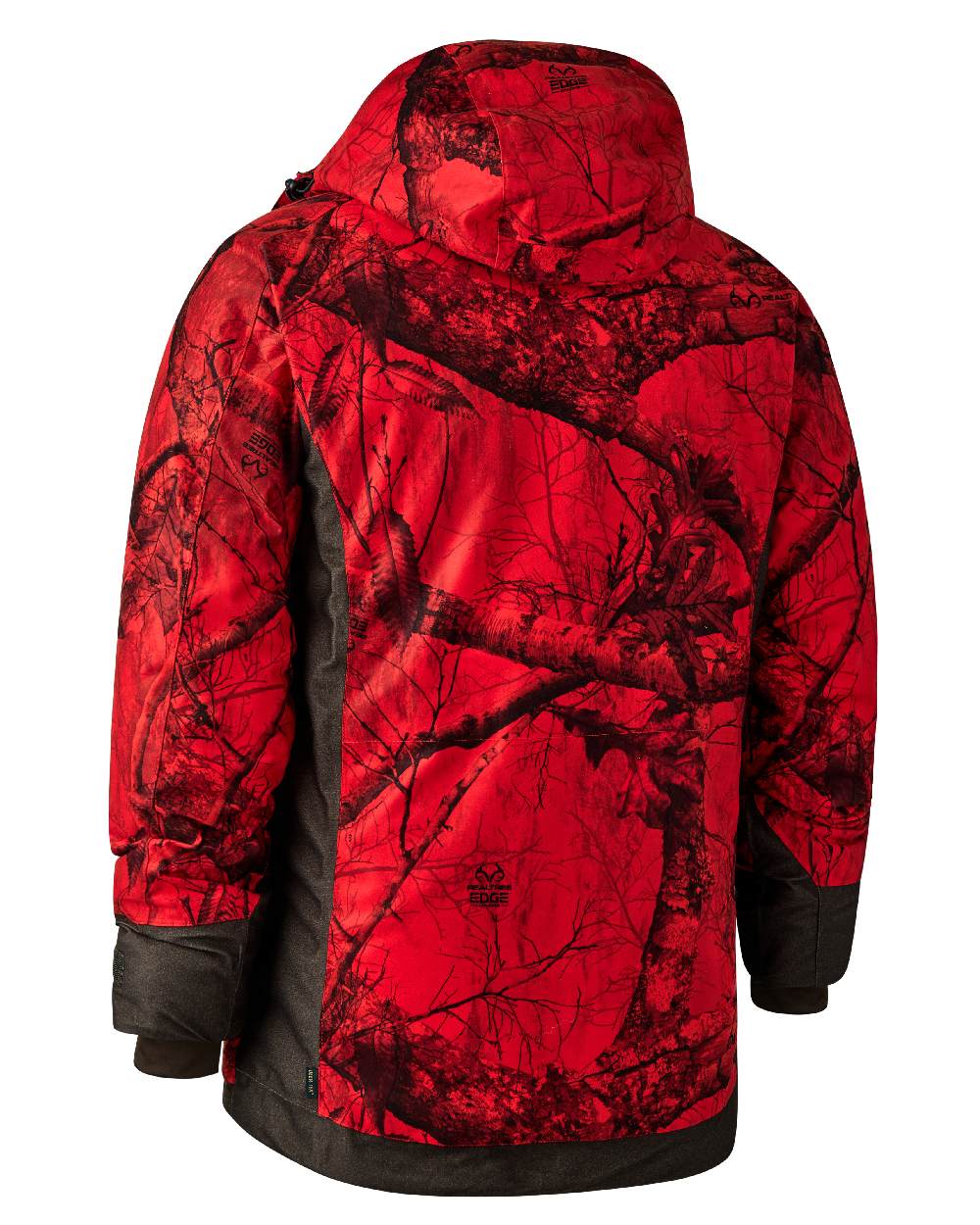 Realtree Edge Red coloured Deerhunter Ram Arctic Jacket on white background #colour_realtree-edge-red