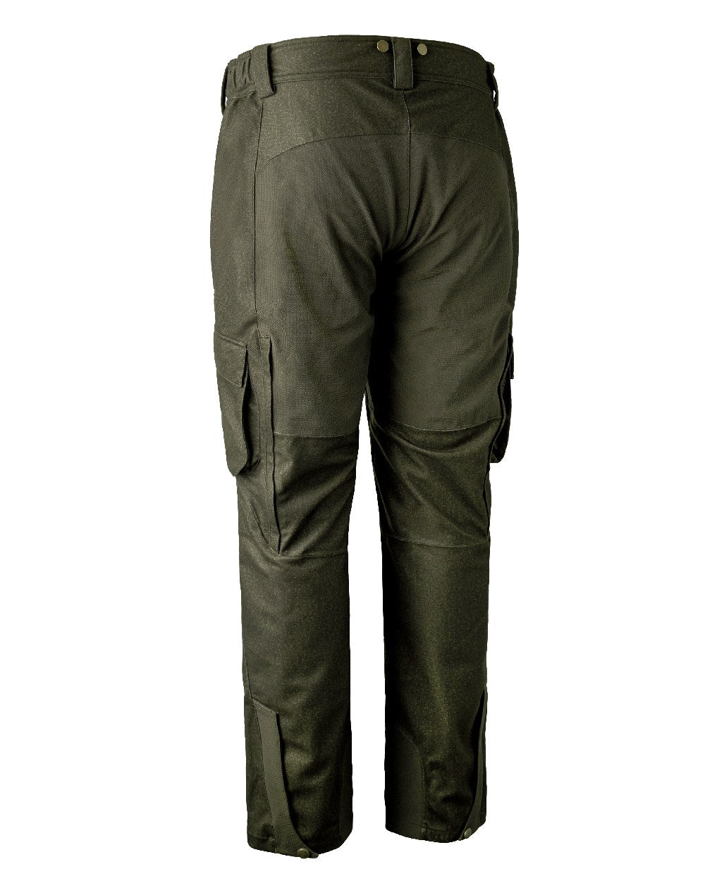 Elmwood coloured Deerhunter Ram Trousers on white background #colour_elmwood
