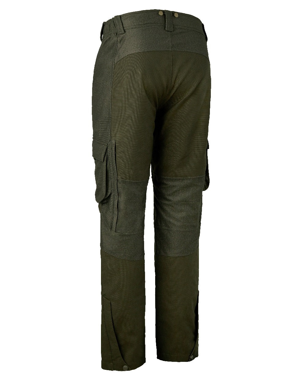 Elmwood coloured Deerhunter Ram Trousers with Reinforcement on white background #colour_elmwood