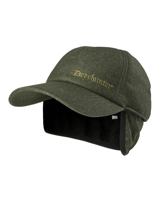 Elmwood coloured Deerhunter Ram Winter Cap on white background #colour_elmwood
