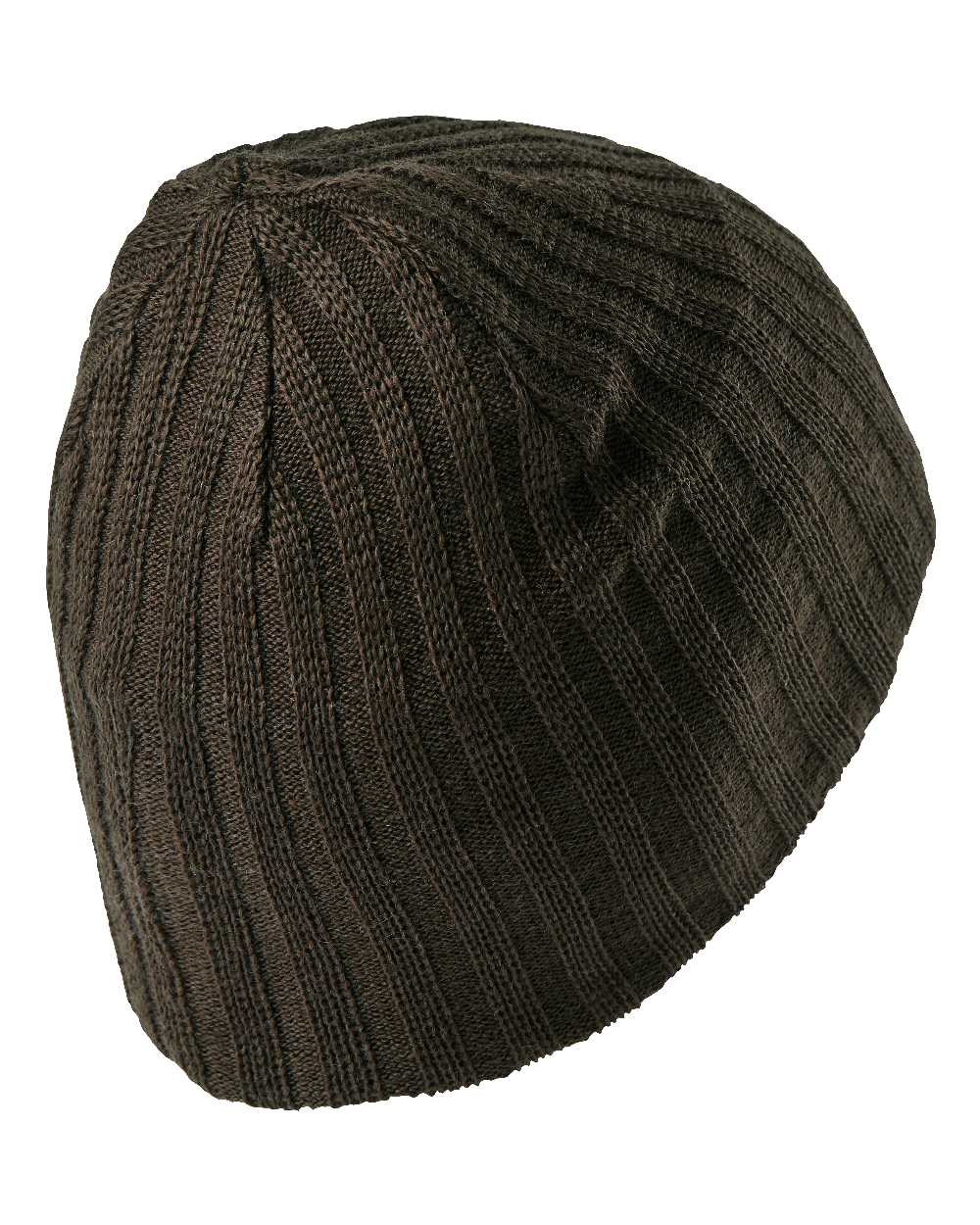 Beluga coloured Deerhunter Recon Knitted Beanie on white background #colour_beluga