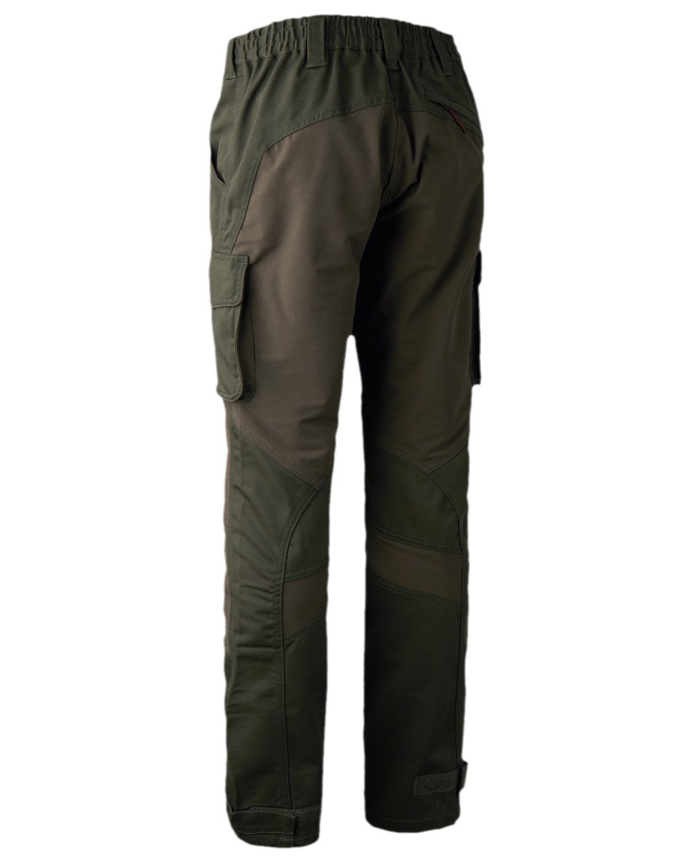 Adventure Green Coloured Deerhunter Rogaland Stretch Trousers on white background #colour_adventure-green