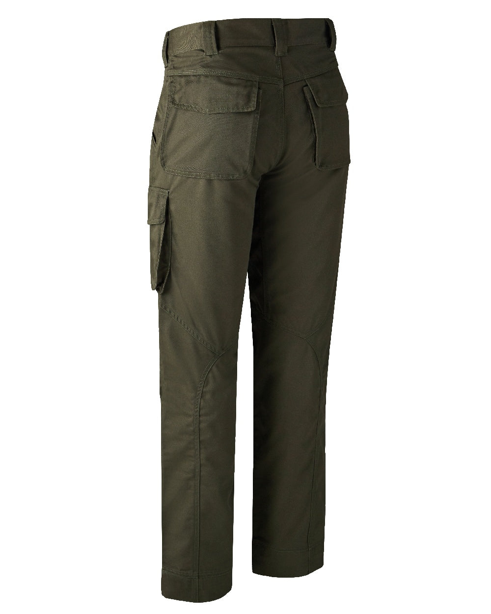 Adventure Green coloured Deerhunter Rogaland Trousers on white background #colour_adventure-green