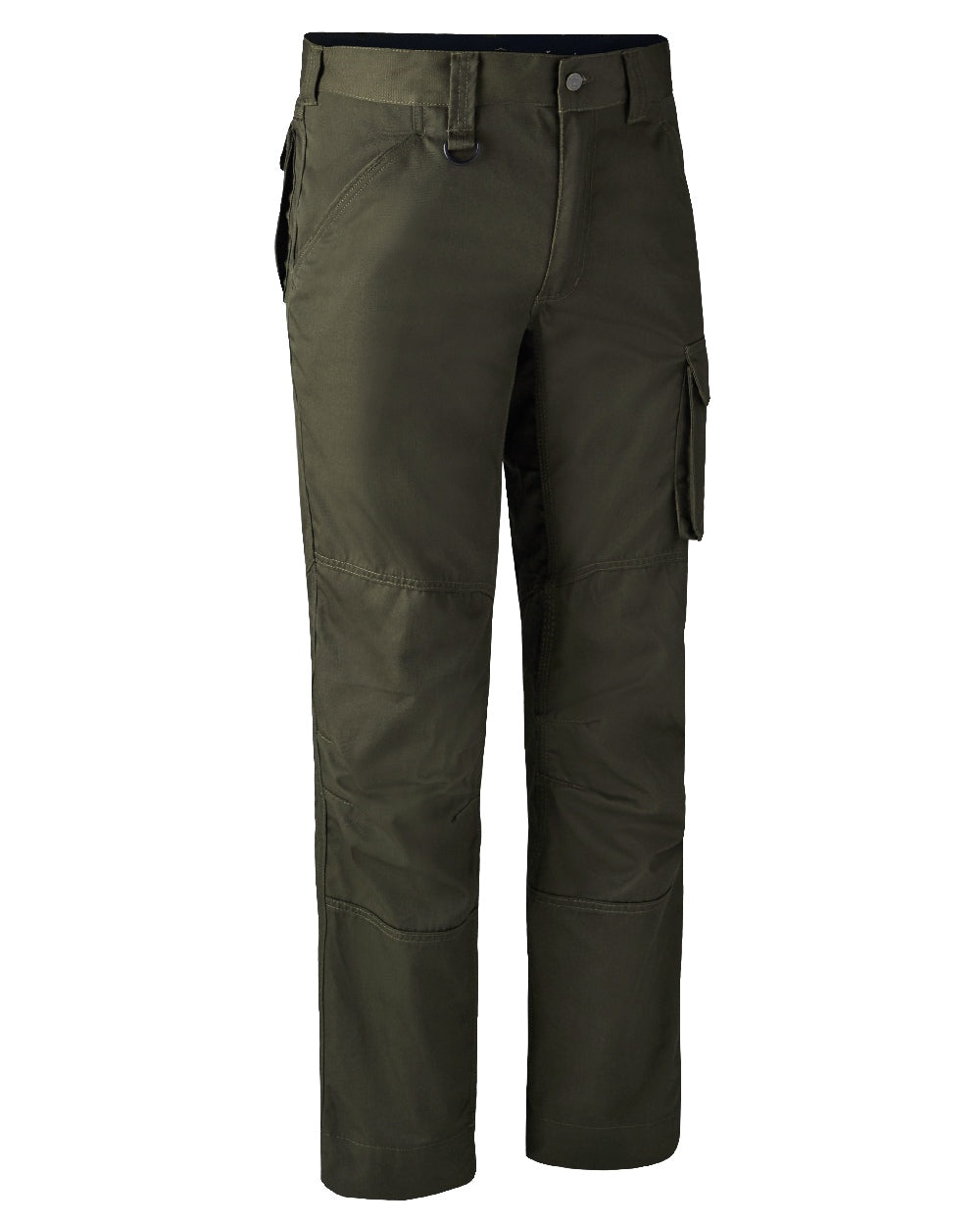 Adventure Green coloured Deerhunter Rogaland Trousers on white background #colour_adventure-green
