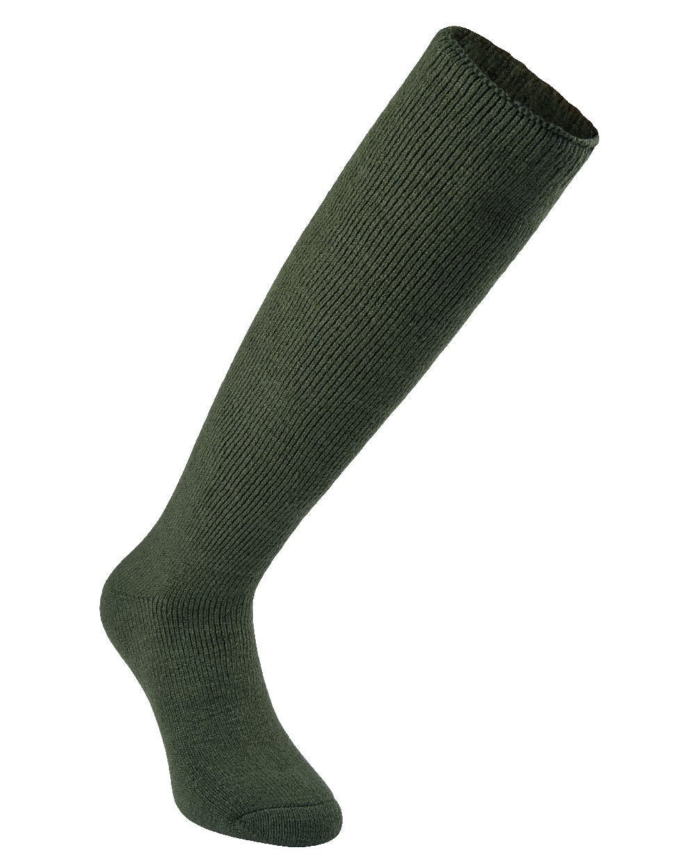Forest Night coloured Deerhunter Rusky Thermal Socks Long on white background #colour_forest-night