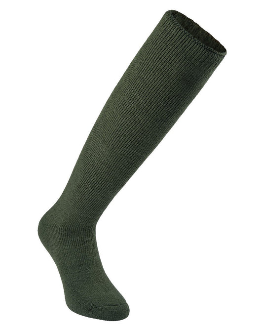 Forest Night coloured Deerhunter Rusky Thermal Socks Long on white background #colour_forest-night