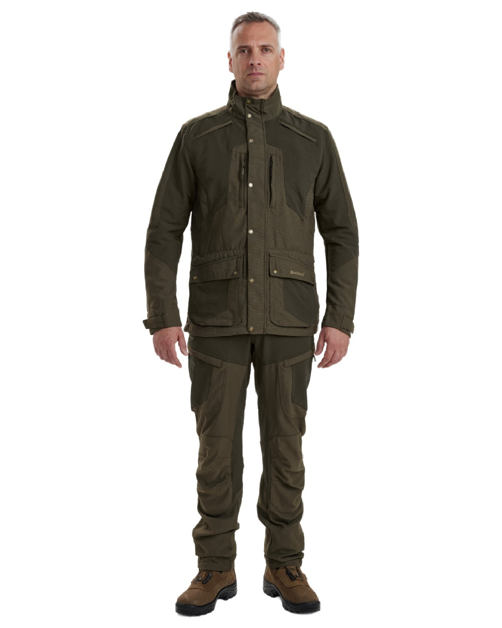 Palm Green coloured Deerhunter Strike Extreme Jacket on white background #colour_palm-green