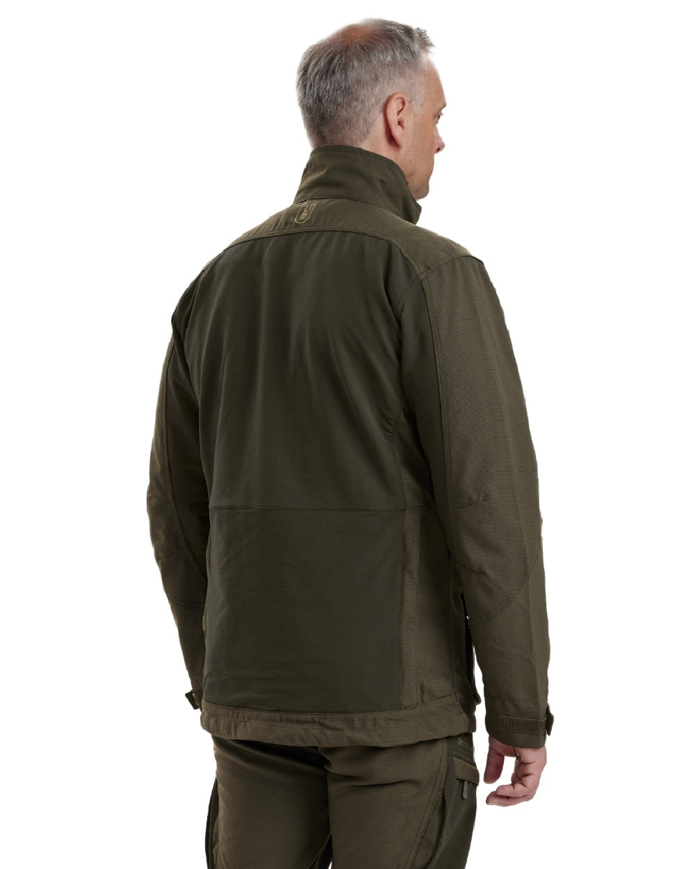 Palm Green coloured Deerhunter Strike Extreme Jacket on white background #colour_palm-green
