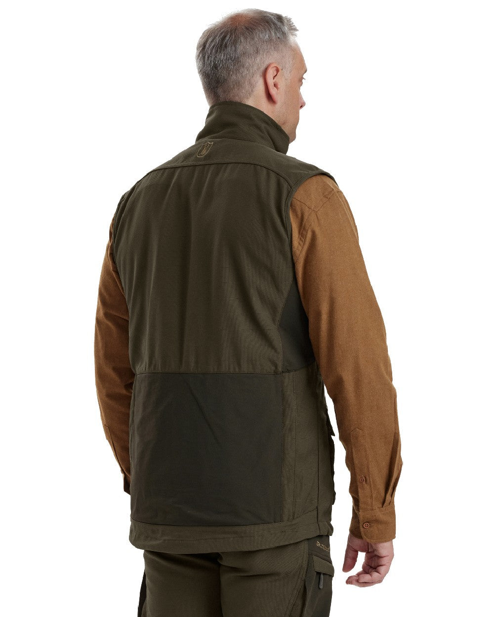 Palm Green coloured Deerhunter Strike Extreme Waistcoat on white background #colour_palm-green