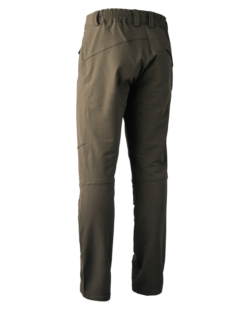Fallen Leaf coloured Deerhunter Strike Full Stretch Trousers on white background #colour_fallen-leaf