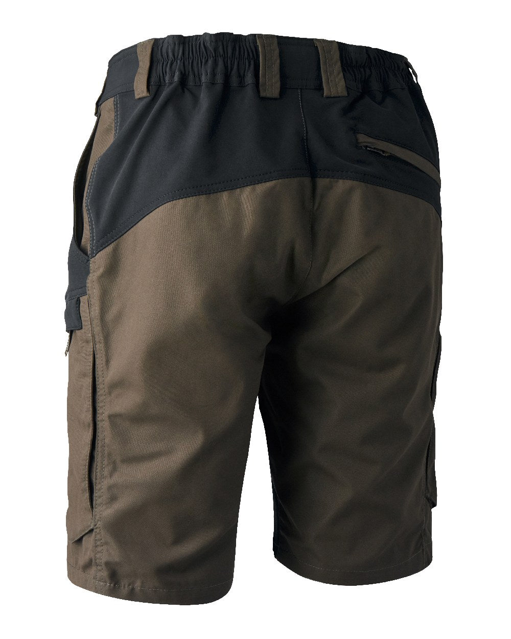 Fallen Leaf coloured Deerhunter Strike Shorts on white background #colour_fallen-leaf
