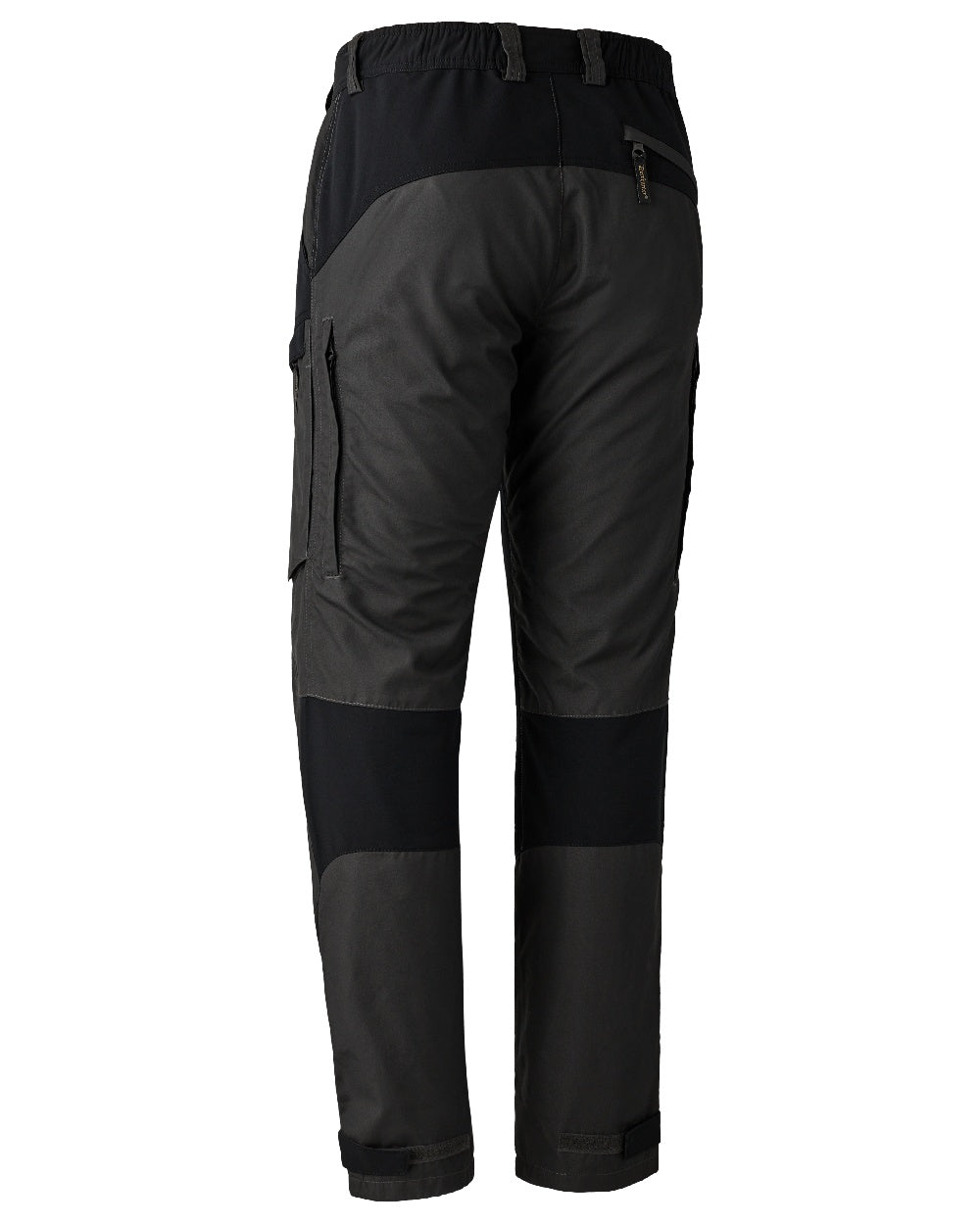 Black Ink coloured Deerhunter Strike Trousers With Membrane on white background #colour_black-ink