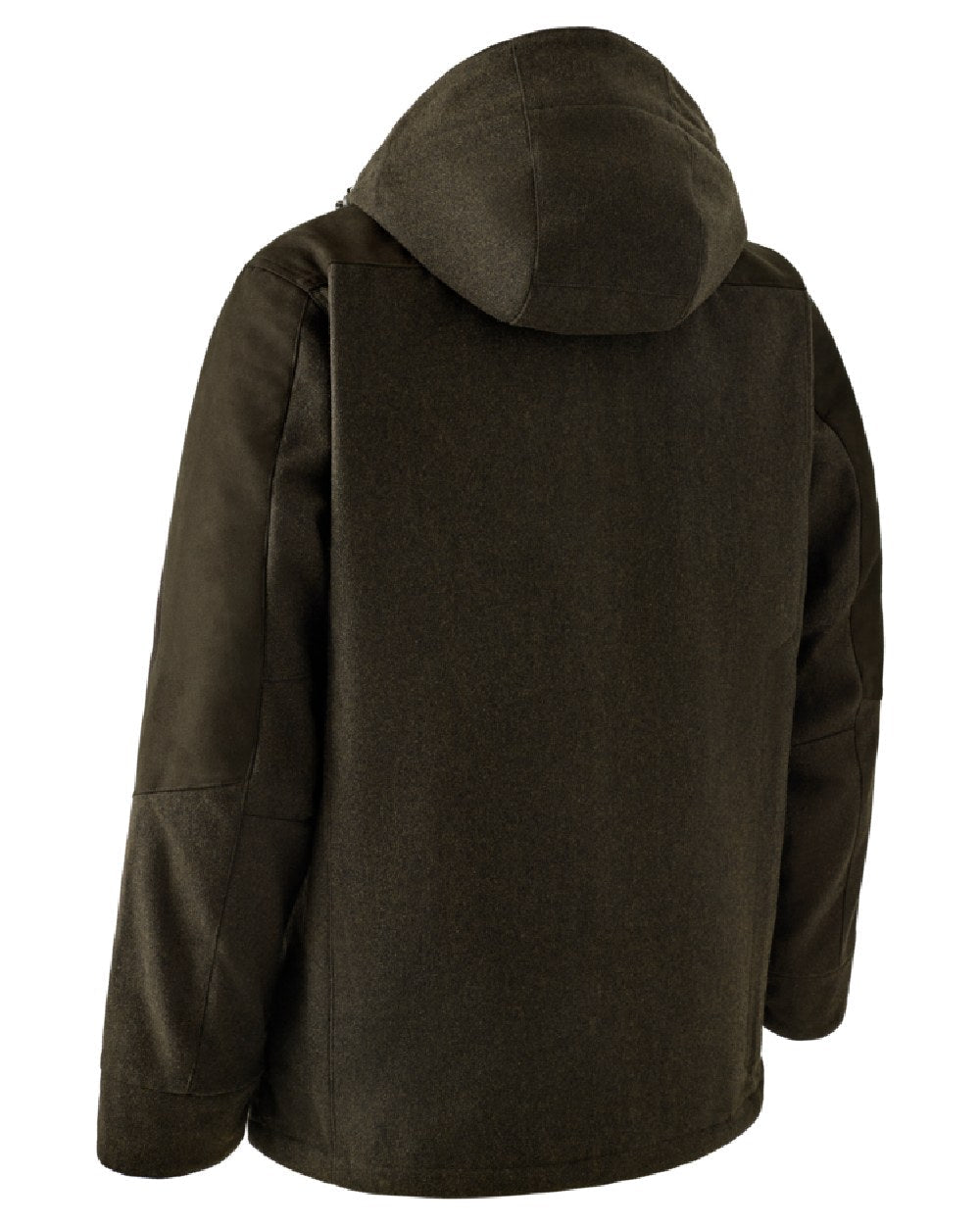 Loden Wood Coloured Deerhunter Tatra Jacket On A White Background #colour_loden-wood