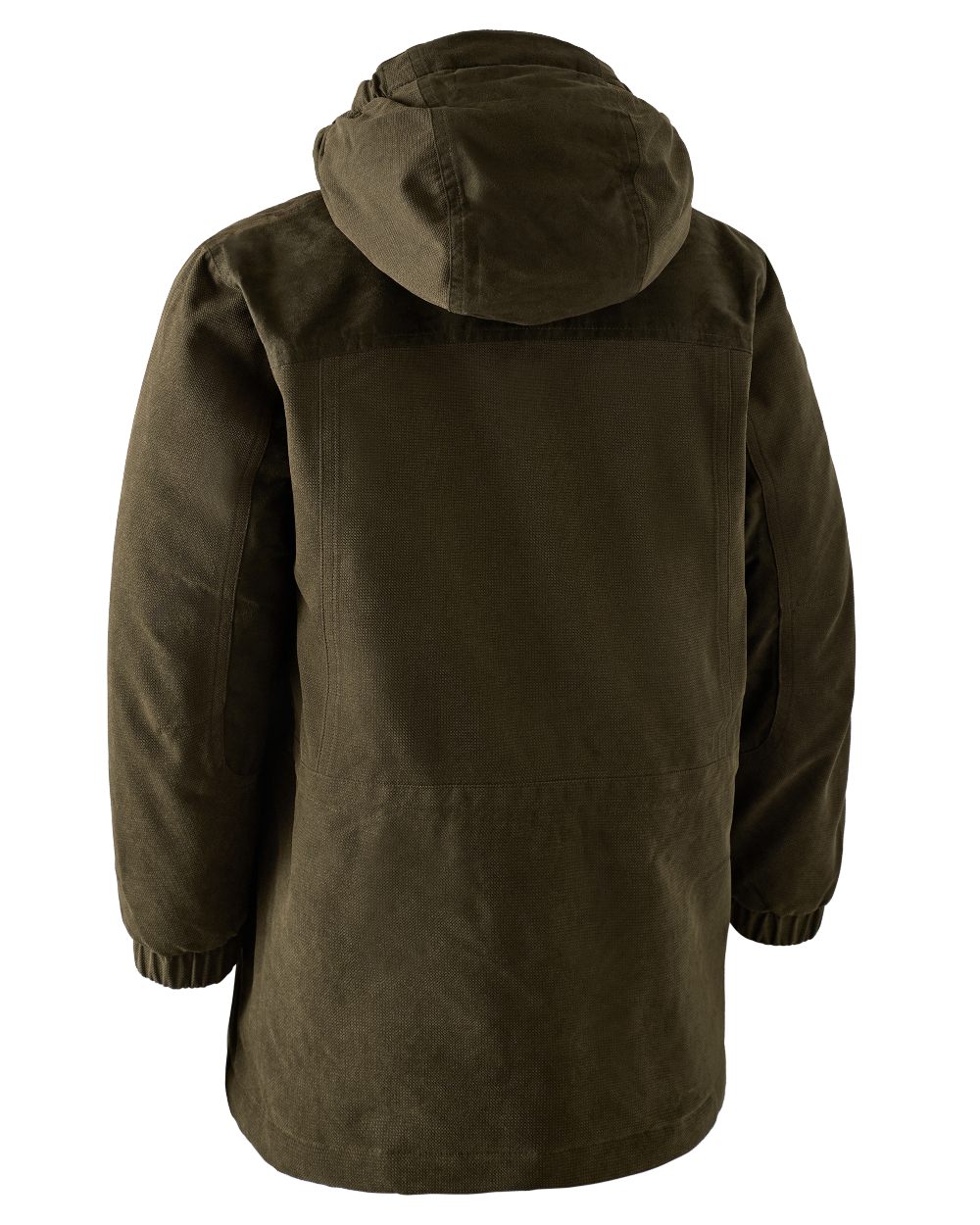 Tarmac Green coloured Deerhunter Youth Eagle Winter Jacket on white background #colour_tarmac-green