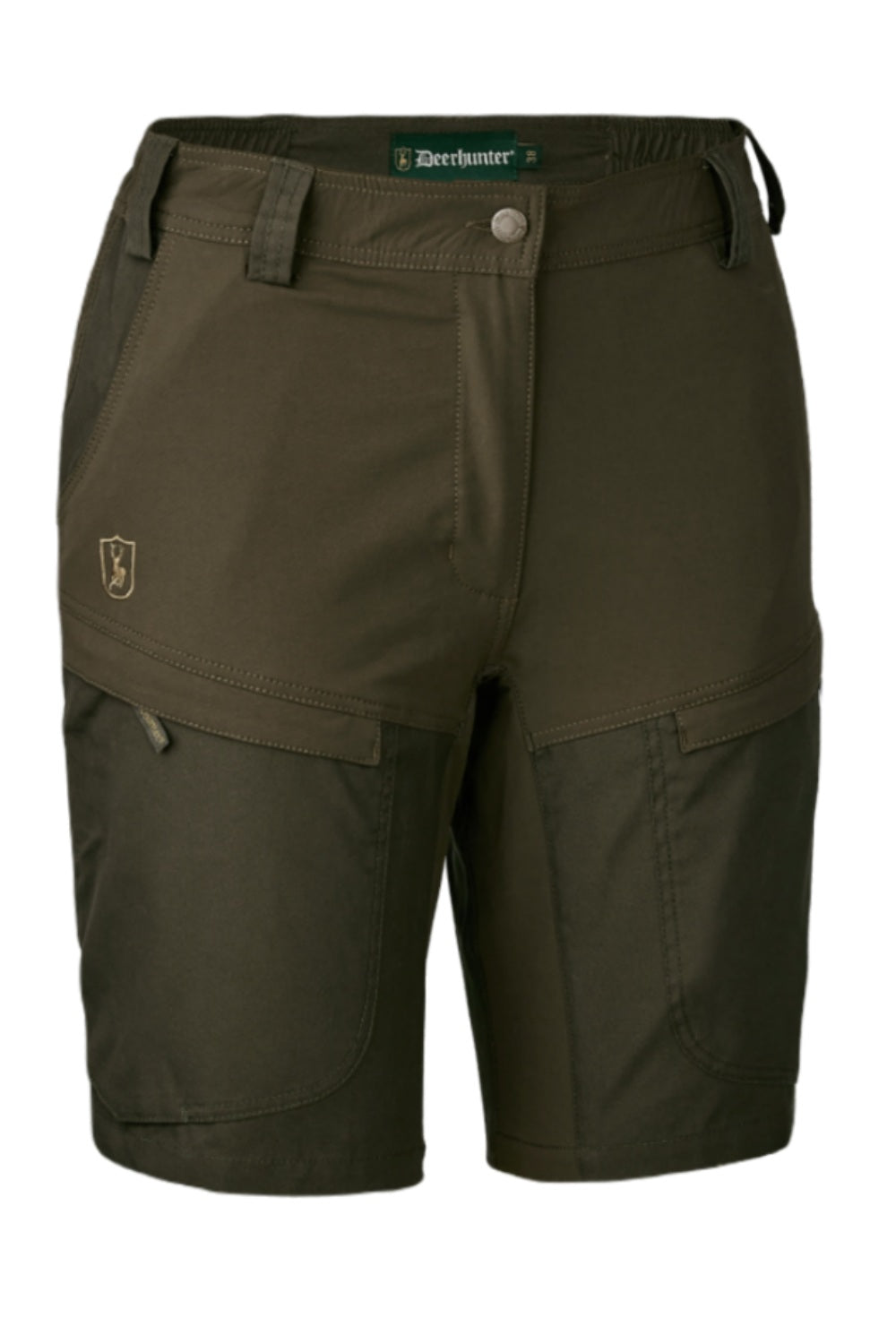 Deerhunter Lady Ann Shorts in Deep Green #colour_deep-green