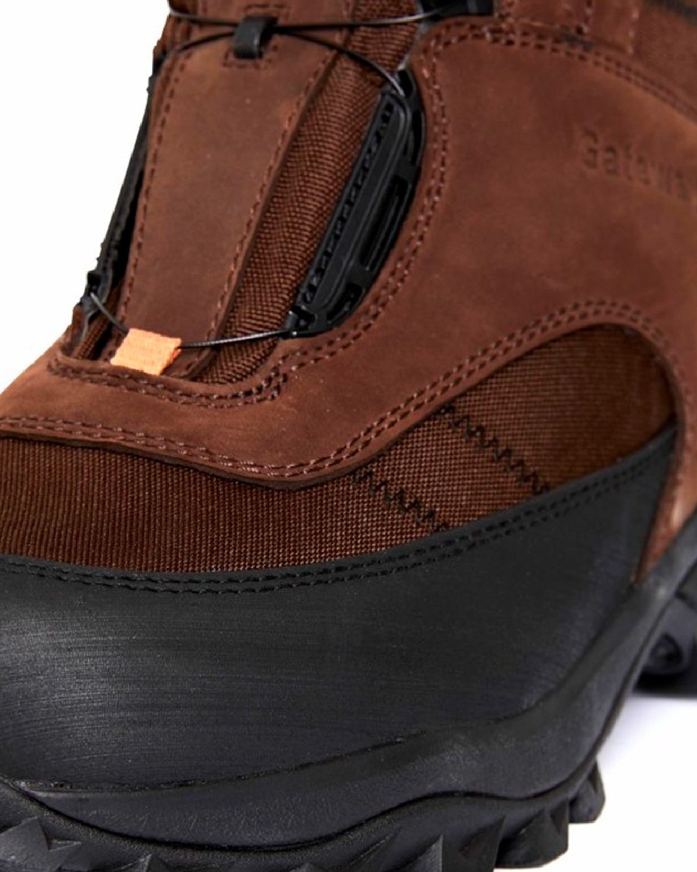 Dark Brown Coloured Gateway1 Deer Stalker 10" 400g G1 Speed-Lacing Boots on white background #colour_dark-brown