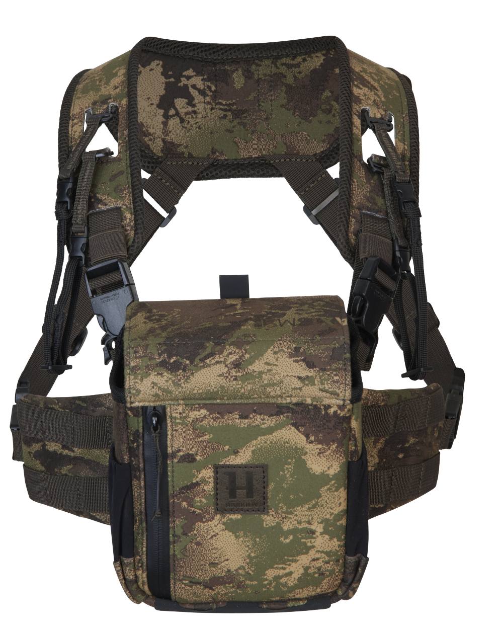 AXIS MSP Forest Coloured Harkila Bino Harness on white background #colour_axis-msp-forest