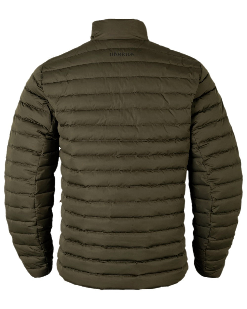 Willow Green Coloured Harkila Clim8 Insulated Jacket on white background #colour_willow-green