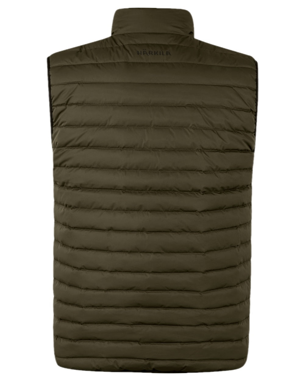 Willow Green Coloured Harkila Clim8 Insulated Waistcoat on white background #colour_willow-green