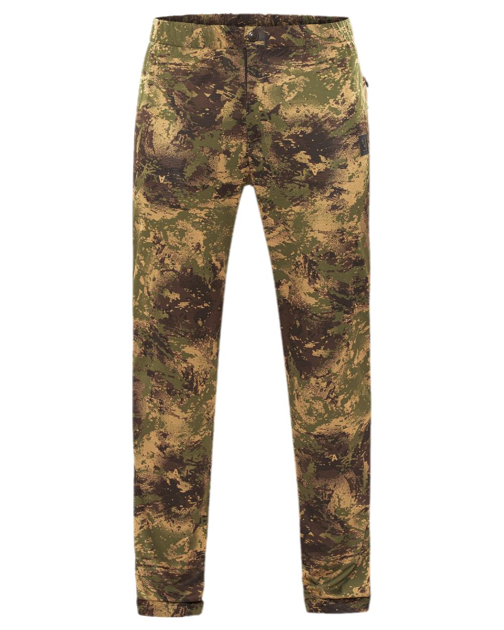 AXIS Forest Coloured Harkila Deer Stalker Camo Cover Trousers on white background #colour_axis-forest