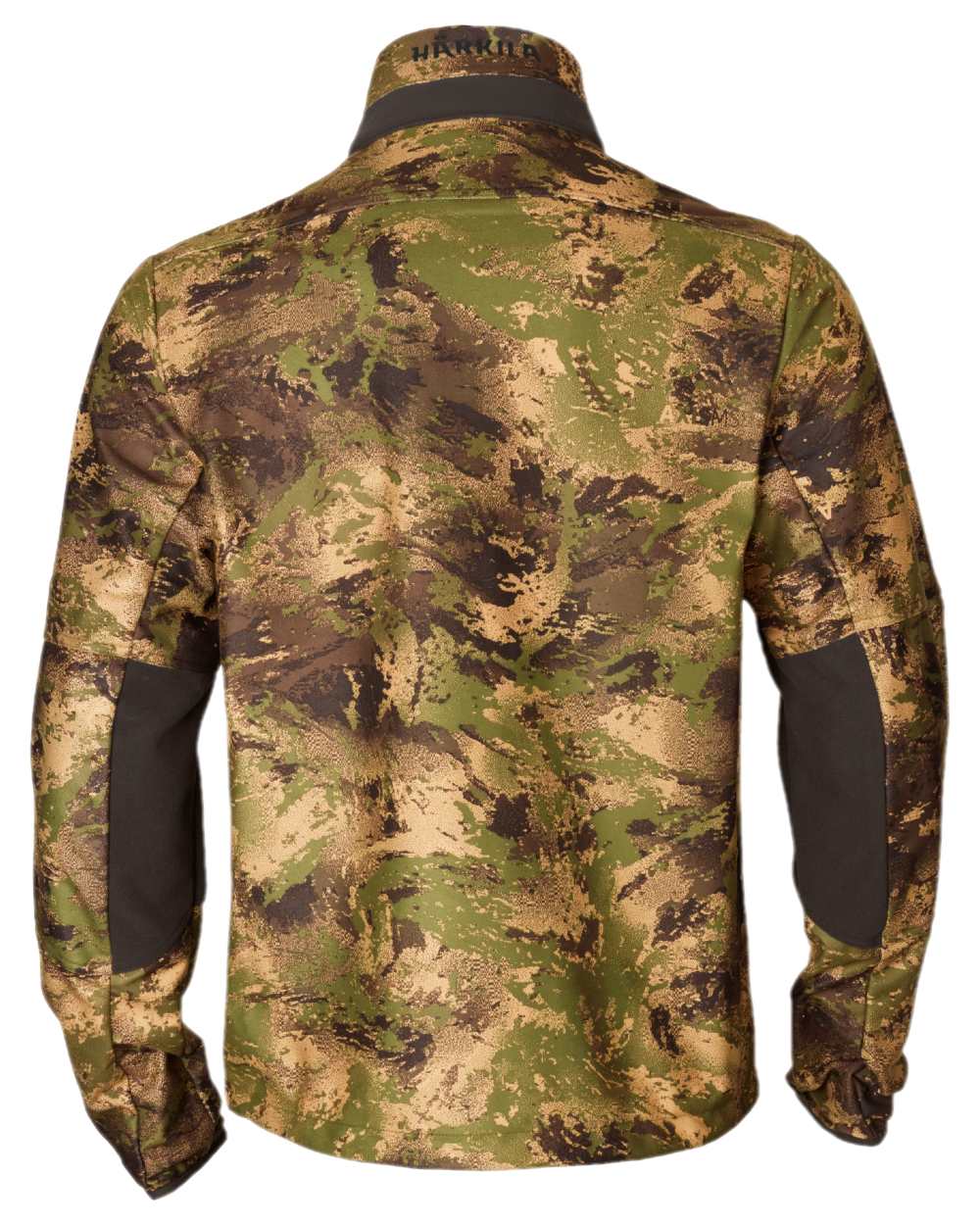 AXIS Forest Coloured Harkila Deer Stalker Camo WSP Fleece Jacket on white background #colour_axis-forest