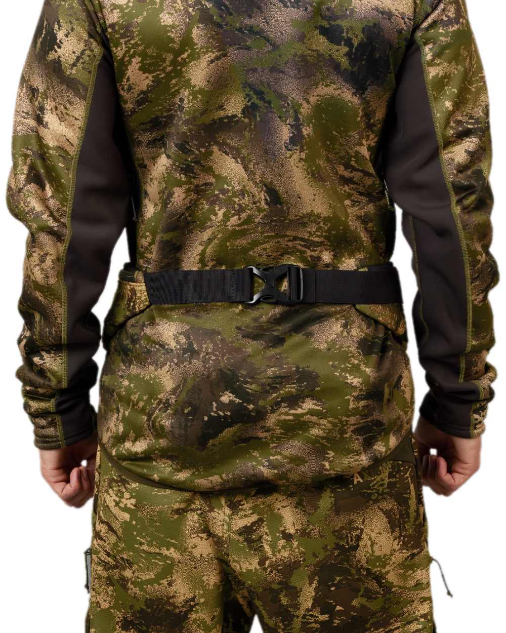 AXIS Forest Coloured Harkila Deer Stalker Waist Pack on white background #colour_axis-forest