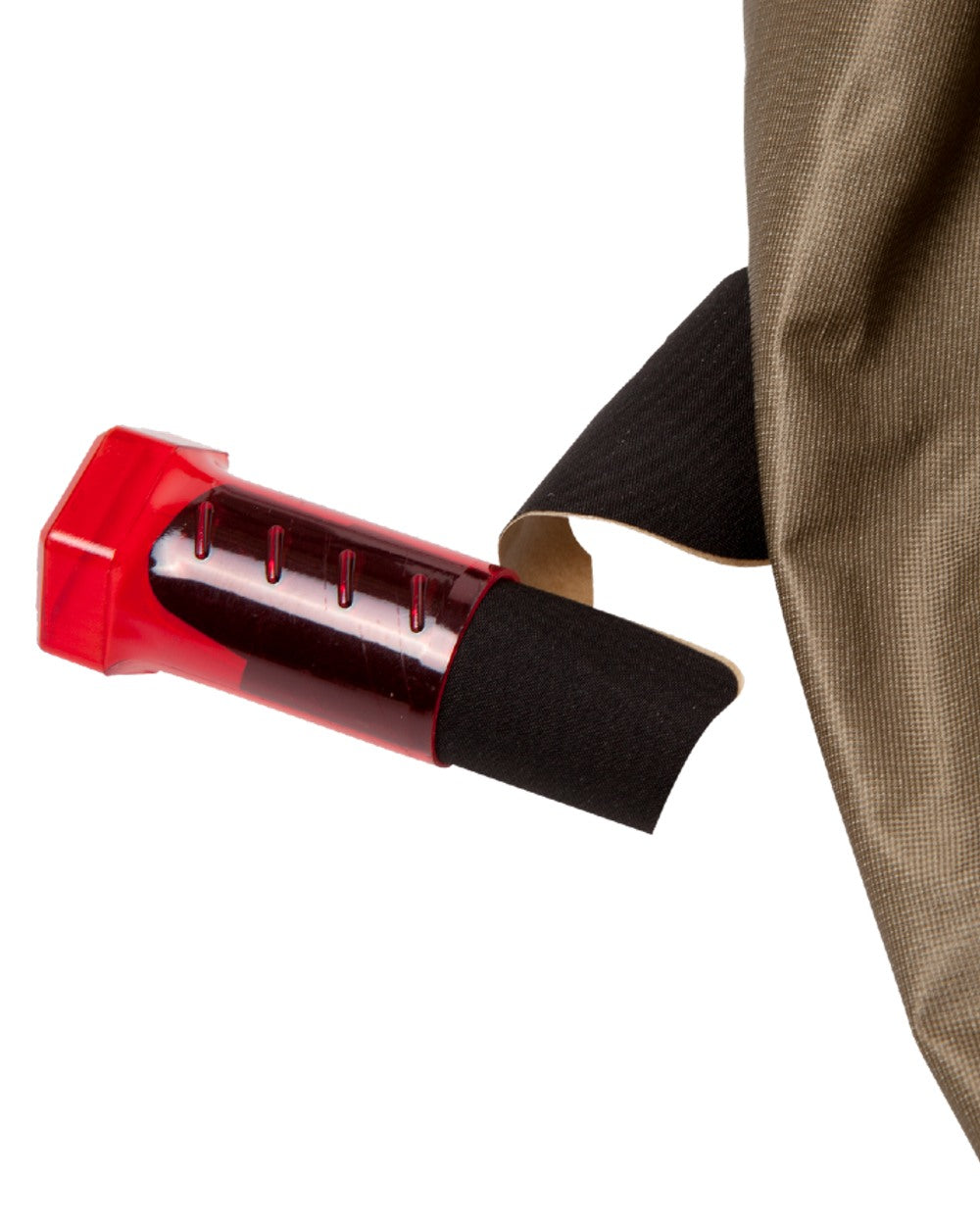 Black Coloured Harkila GORE-TEX Repair Kit Black on white background #colour_black