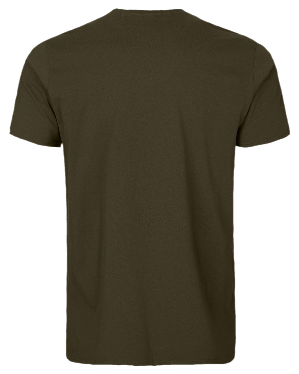 Willow Green Coloured Harkila Gorm Short Sleeved T-Shirt on white background #colour_willow-green