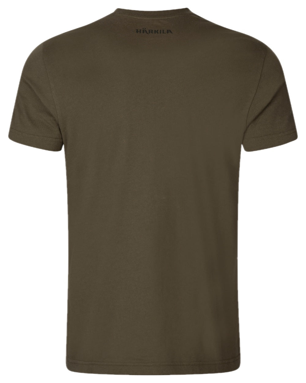 Willow Green Coloured Harkila Impact Short Sleeve T-Shirt on white background #colour_willow-green