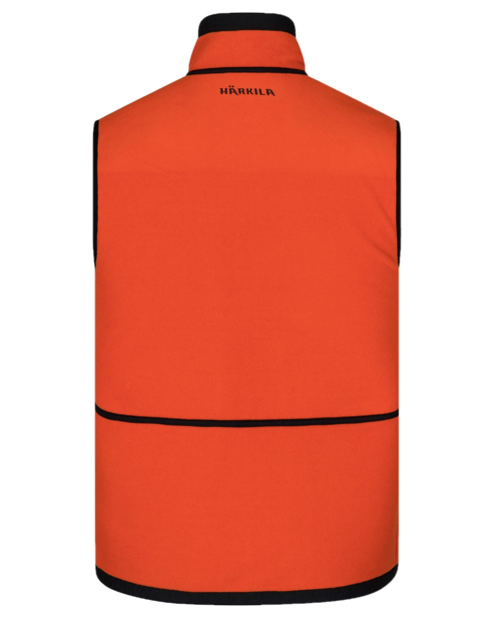 AXIS Limited Edition Orange Coloured Harkila Kamko Pro Edition Reversible Hi-Vis Waistcoat on white background #colour_axis-limited-edition-orange
