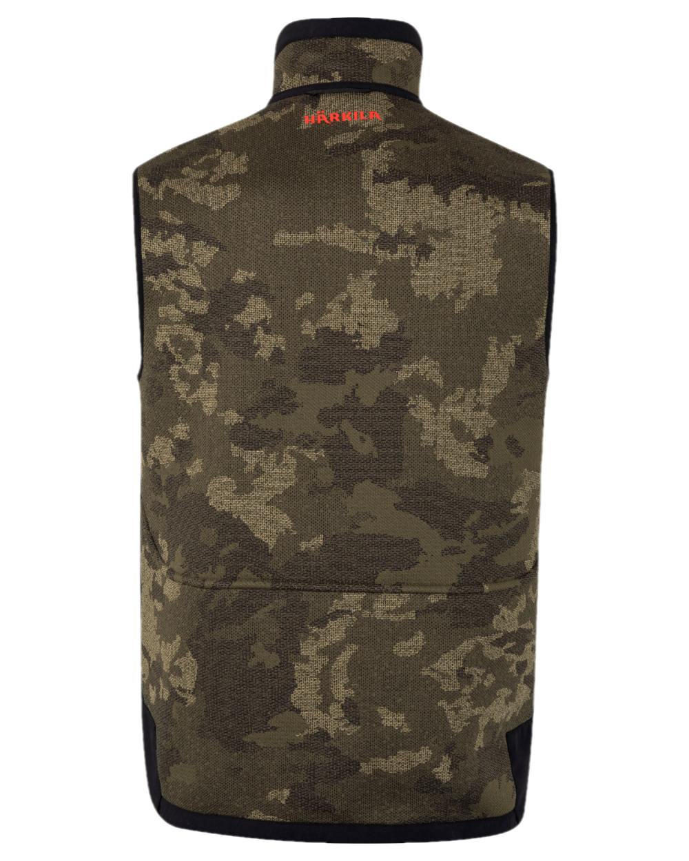 AXIS Limited Edition Orange Coloured Harkila Kamko Pro Edition Reversible Hi-Vis Waistcoat on white background #colour_axis-limited-edition-orange