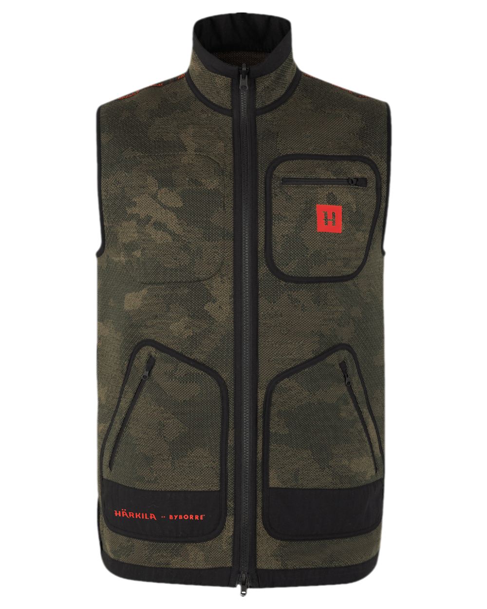 AXIS MSP Limited Edition Coloured Harkila Kamko Pro Edition Reversible Waistcoat on white background #colour_axis-msp-limited-edition