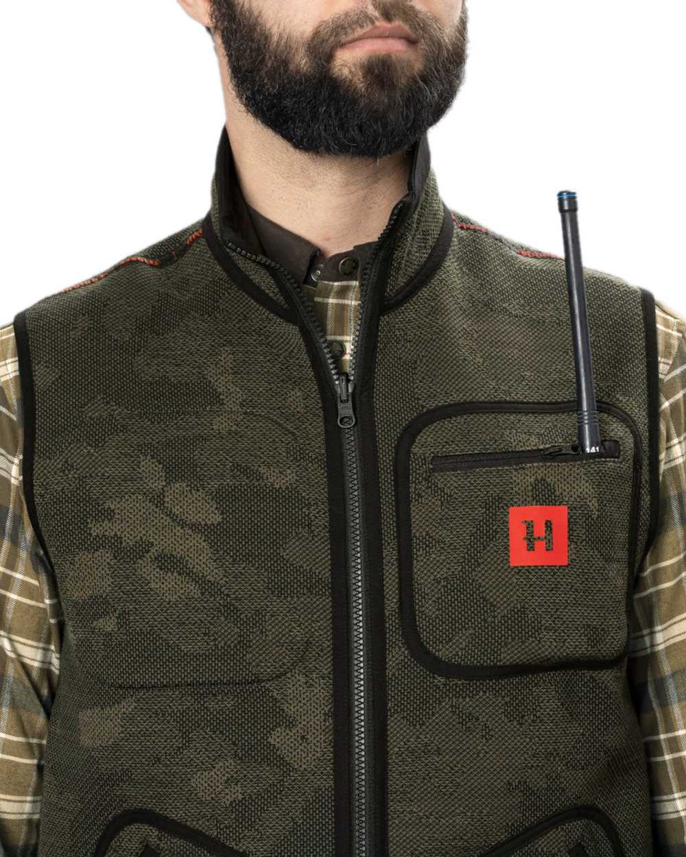 AXIS MSP Limited Edition Coloured Harkila Kamko Pro Edition Reversible Waistcoat on white background #colour_axis-msp-limited-edition