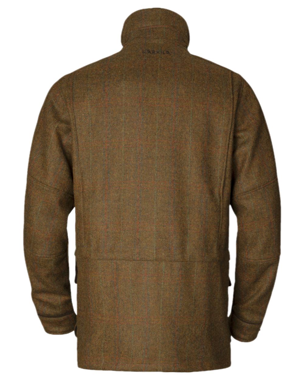 Terragon Brown Coloured Harkila Kenmore GTX Jacket on white background #colour_terragon-brown