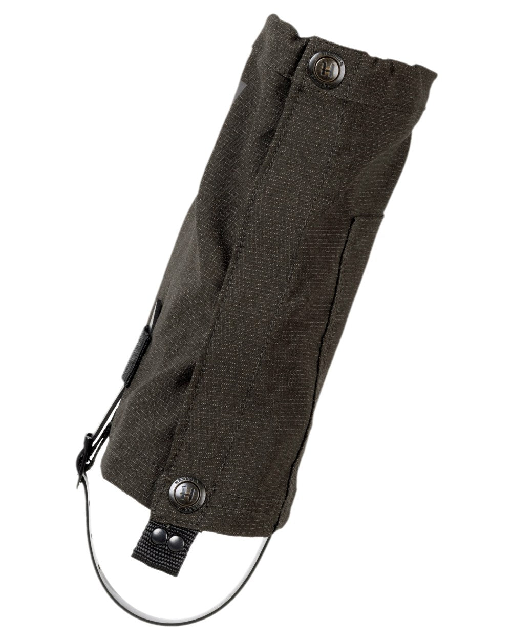Shadow Brown Coloured Harkila Ledge Gaiters on white background #colour_shadow-brown