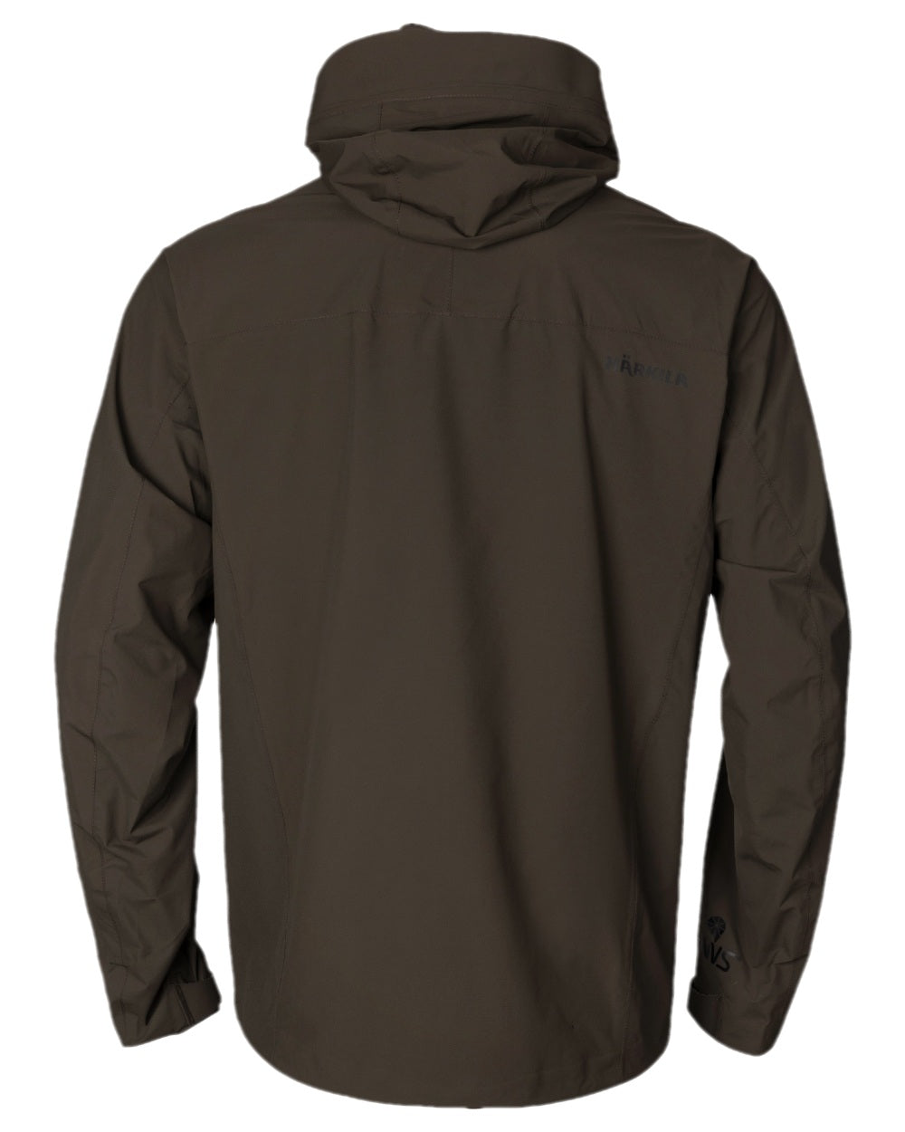 Willow Green Coloured Harkila Logmar HWS Packable Jacket on white background #colour_willow-green